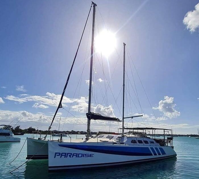 Catamaran à Grand Baie