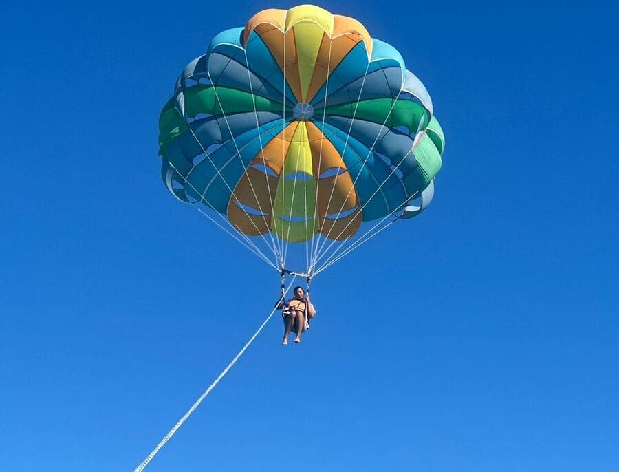 Parachute ascencionnel